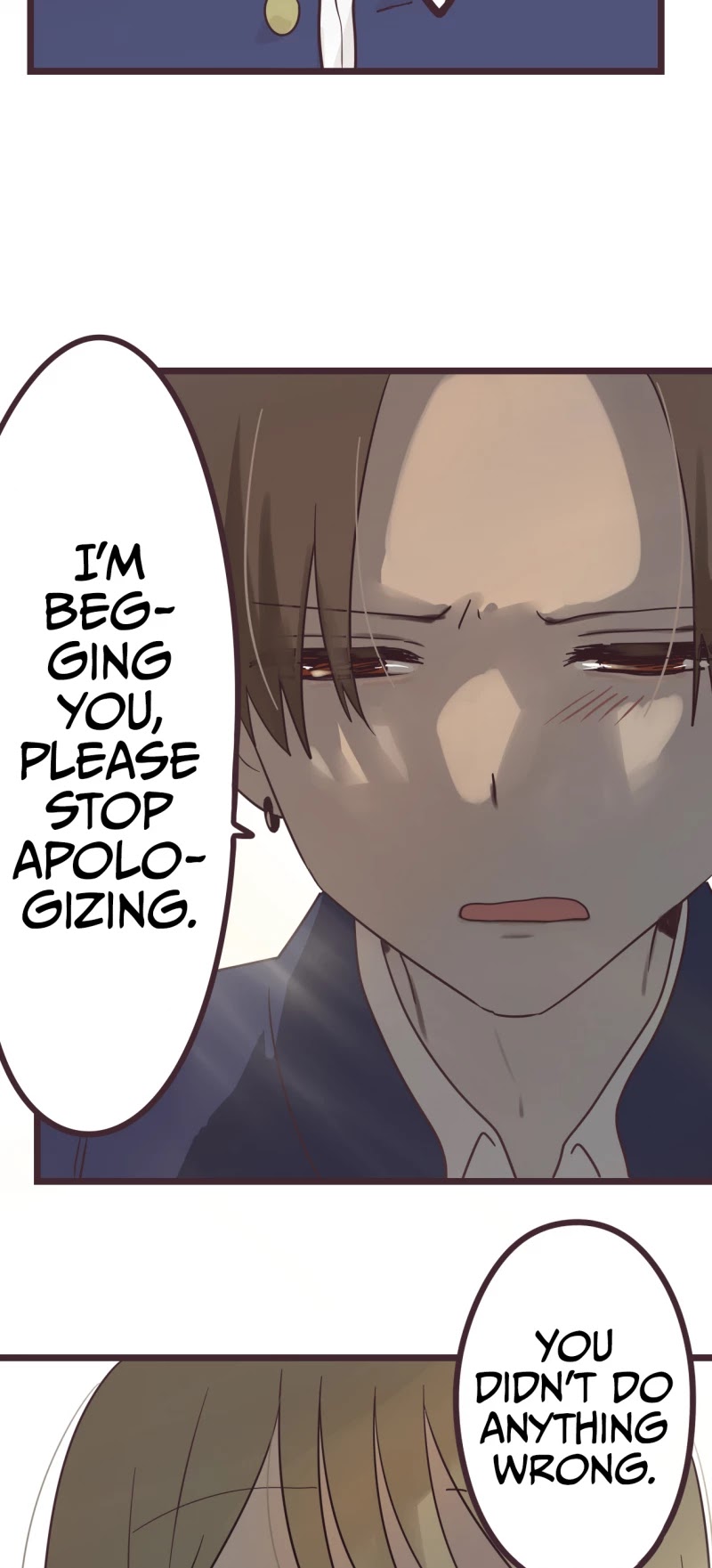 My Crossdressing Senpai Chapter 38 page 3 - Chapter 38: Sorry
