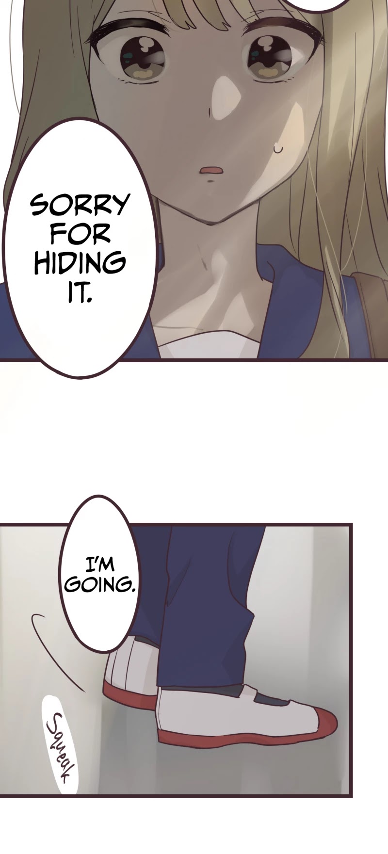 My Crossdressing Senpai Chapter 38 page 4 - Chapter 38: Sorry