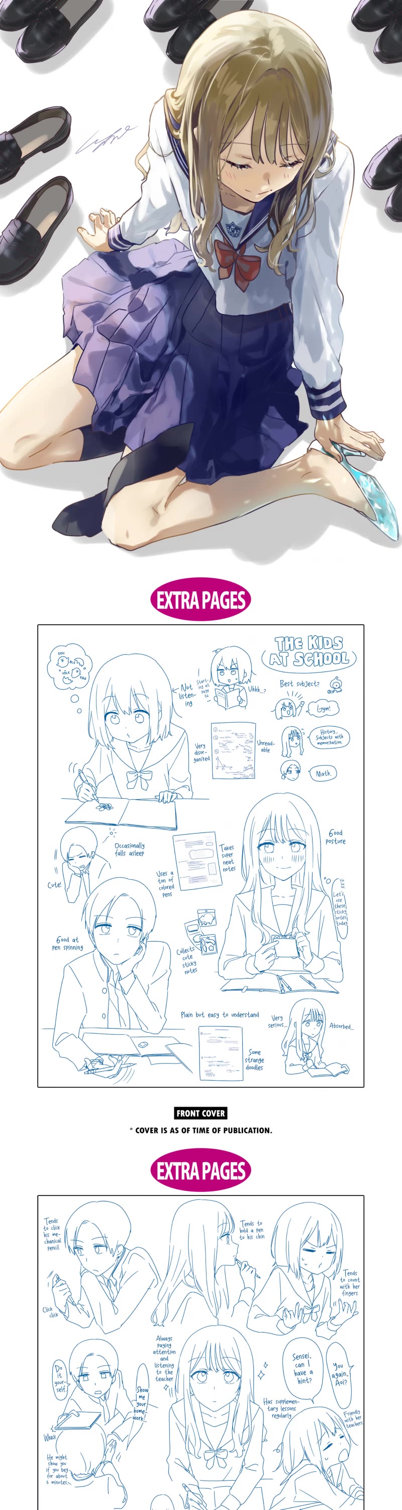 My Crossdressing Senpai Chapter 39.5 page 6 - Chapter 39.5: Volume 4 Extras
