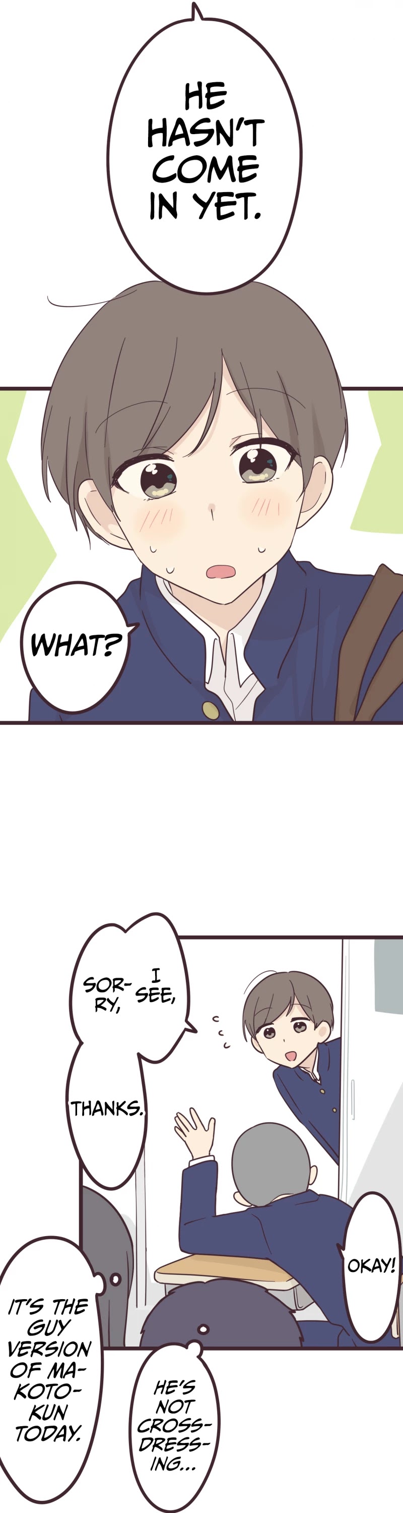 My Crossdressing Senpai Chapter 39 page 9 - Chapter 39: Determination