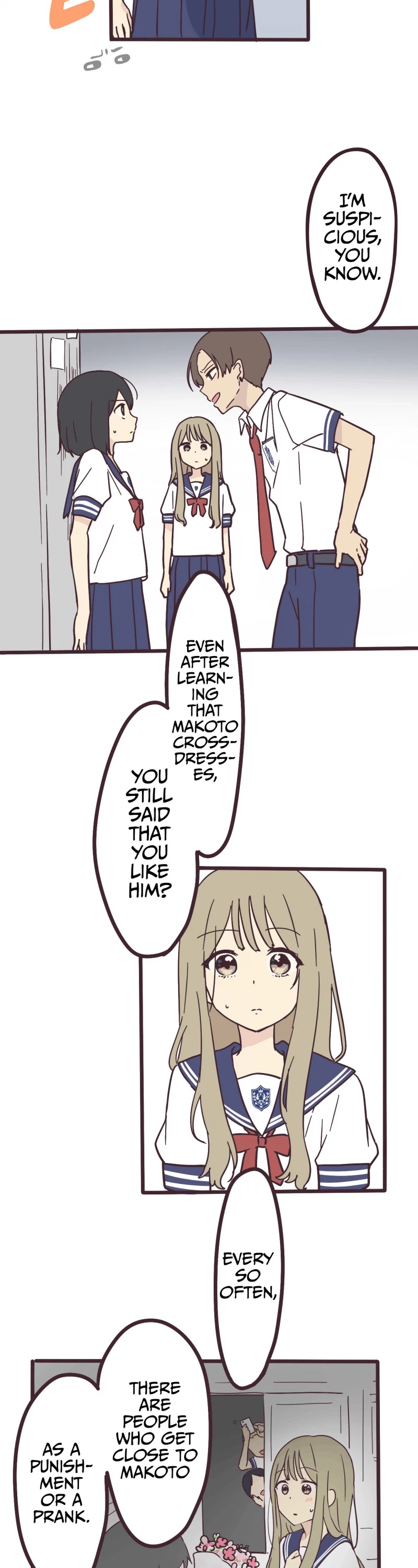 My Crossdressing Senpai Chapter 4 page 6 - Chapter 4: Childhood Friend