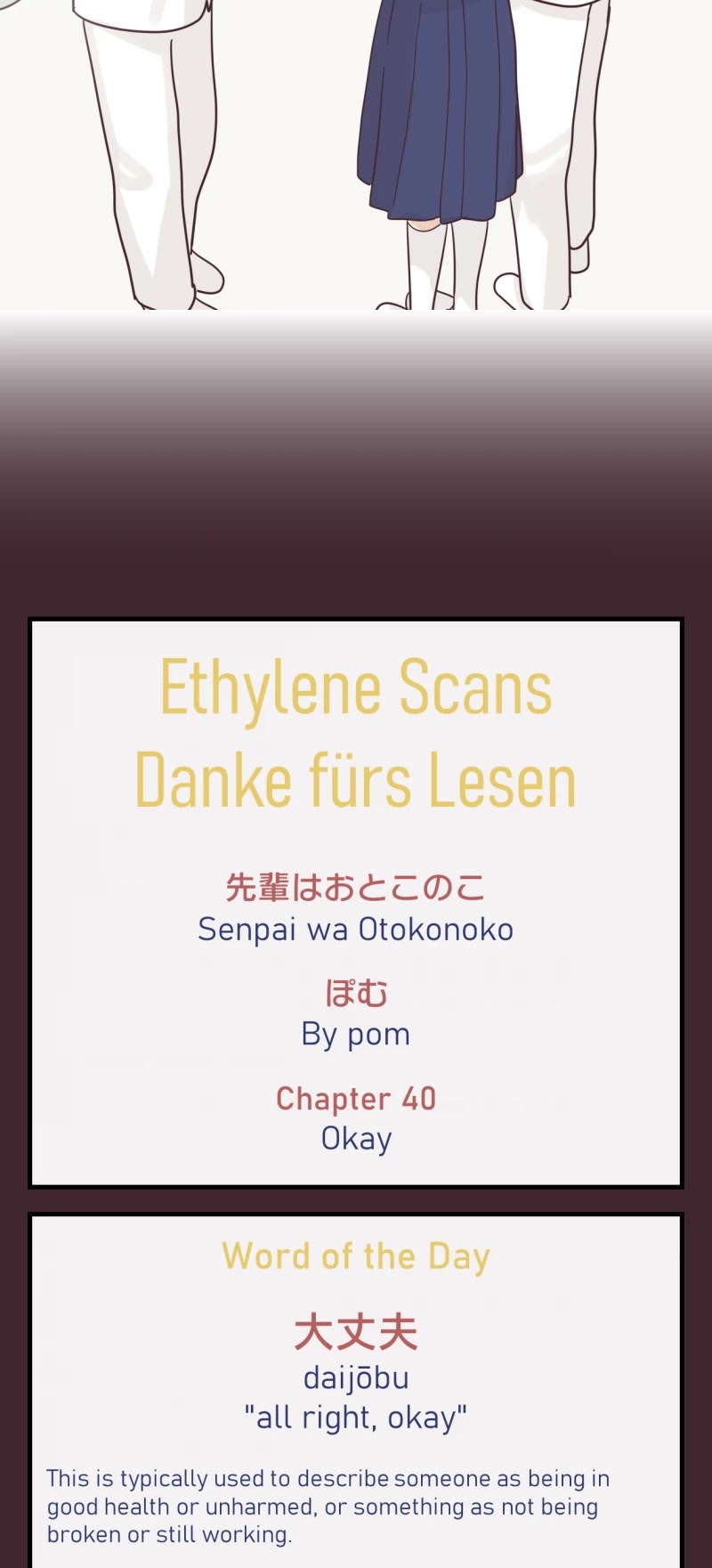 My Crossdressing Senpai Chapter 40 page 27 - Chapter 40: Okay