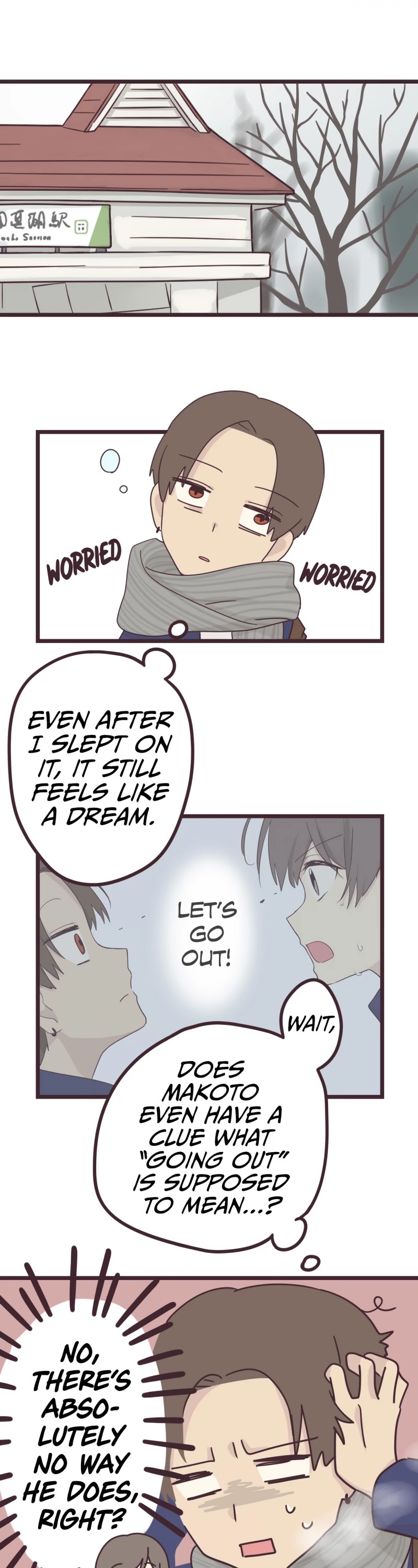My Crossdressing Senpai Chapter 41 page 1 - Chapter 41: Anyone