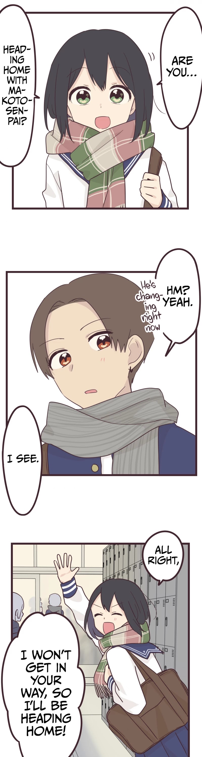 My Crossdressing Senpai Chapter 41 page 13 - Chapter 41: Anyone