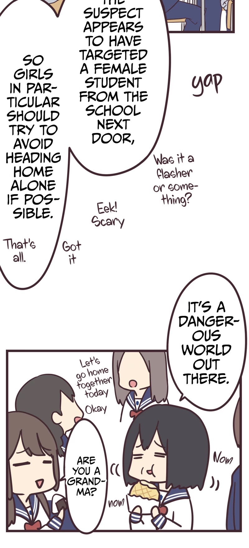 My Crossdressing Senpai Chapter 41 page 8 - Chapter 41: Anyone