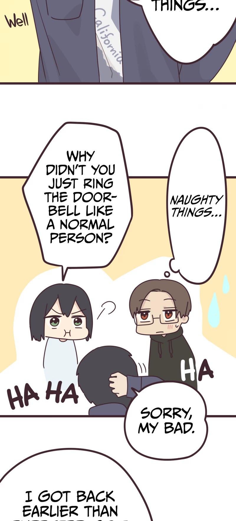 My Crossdressing Senpai Chapter 43 page 3 - Chapter 43: Morning