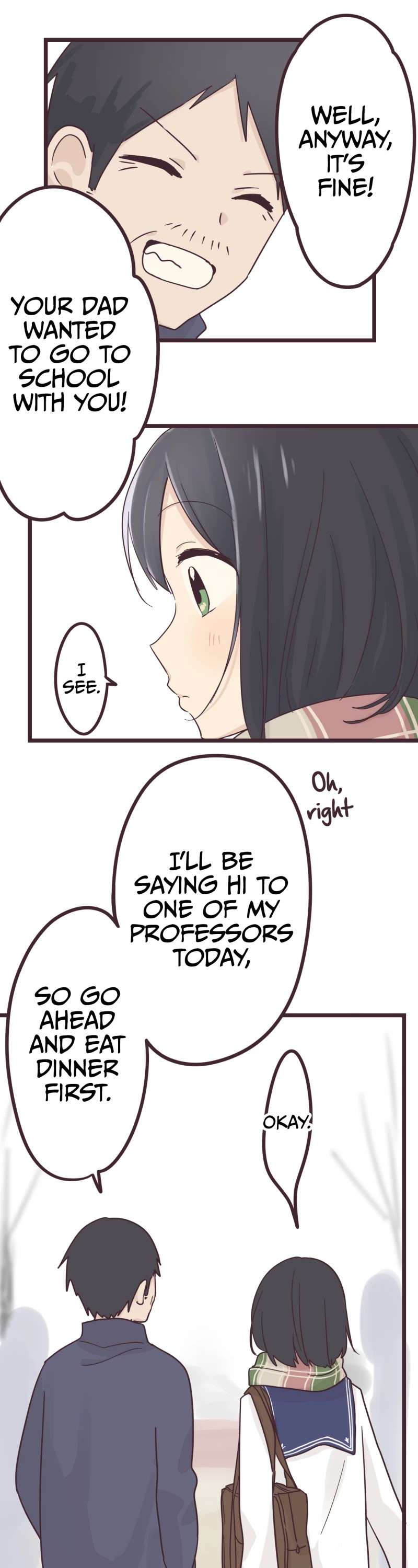 My Crossdressing Senpai Chapter 44 page 17 - Chapter 44: Dad