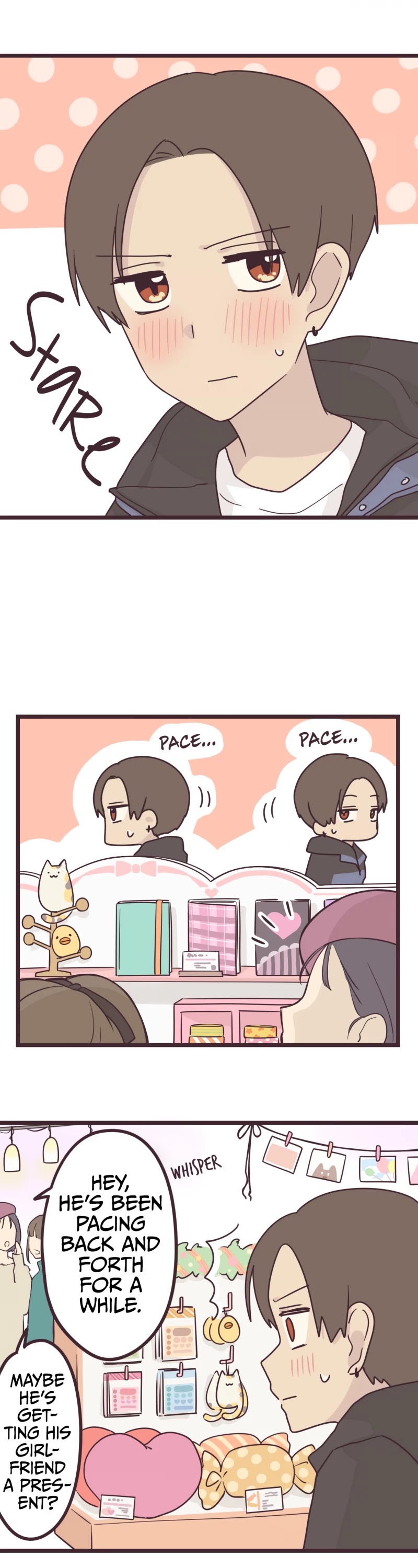 My Crossdressing Senpai Chapter 45 page 1 - Chapter 45: Crazy About It