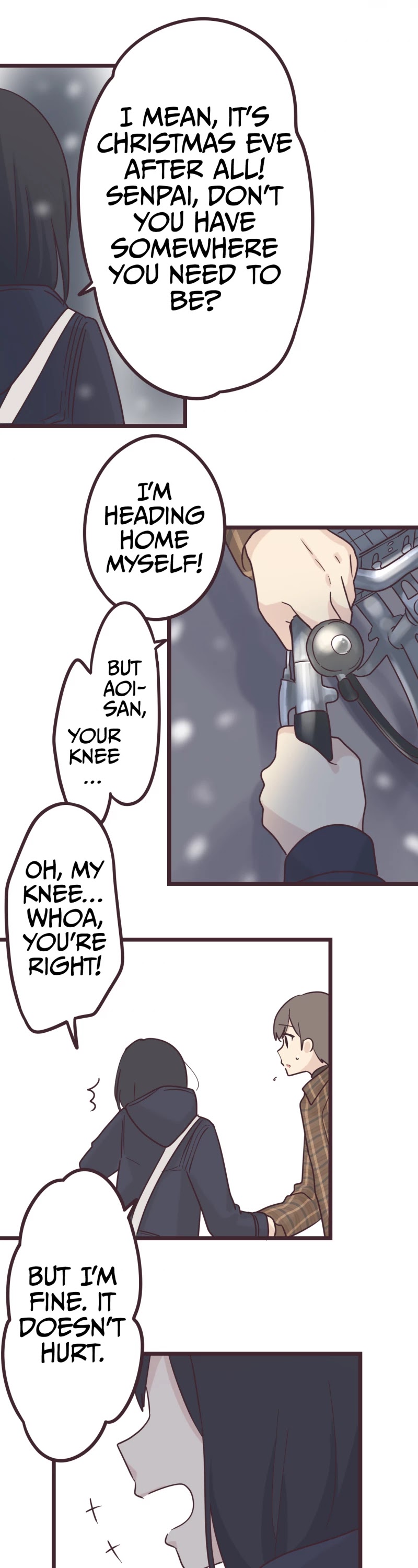 My Crossdressing Senpai Chapter 48 page 17 - Chapter 48: It Hurts