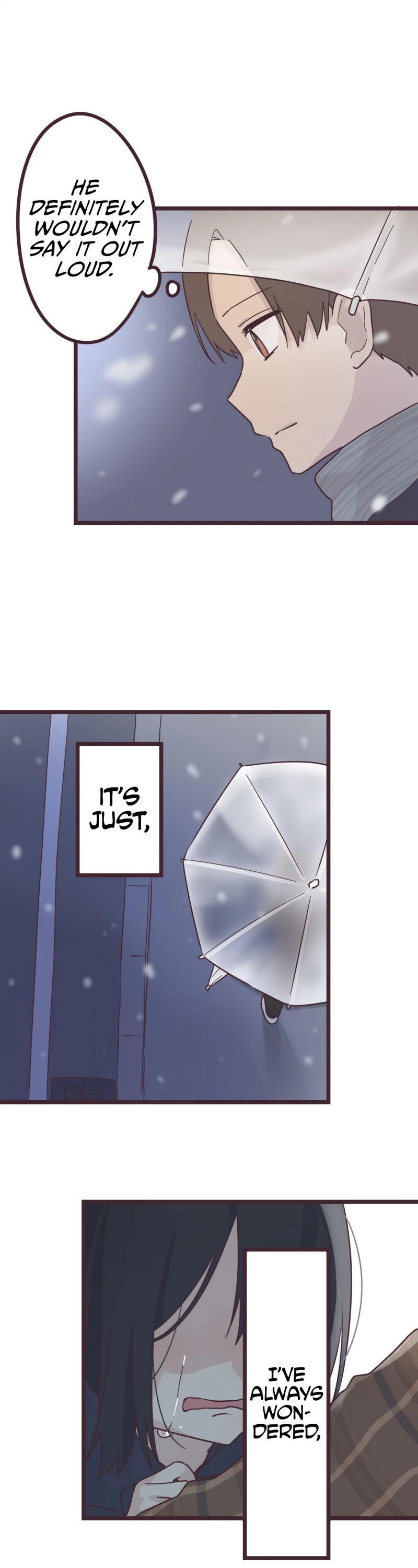 My Crossdressing Senpai Chapter 49 page 14 - Chapter 49: Snow Falls