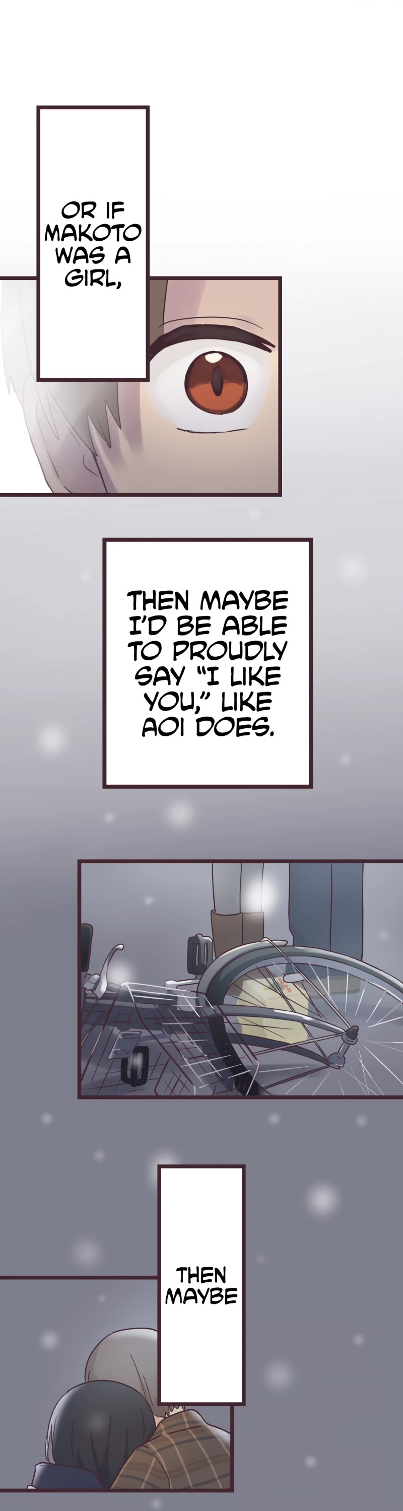 My Crossdressing Senpai Chapter 49 page 17 - Chapter 49: Snow Falls