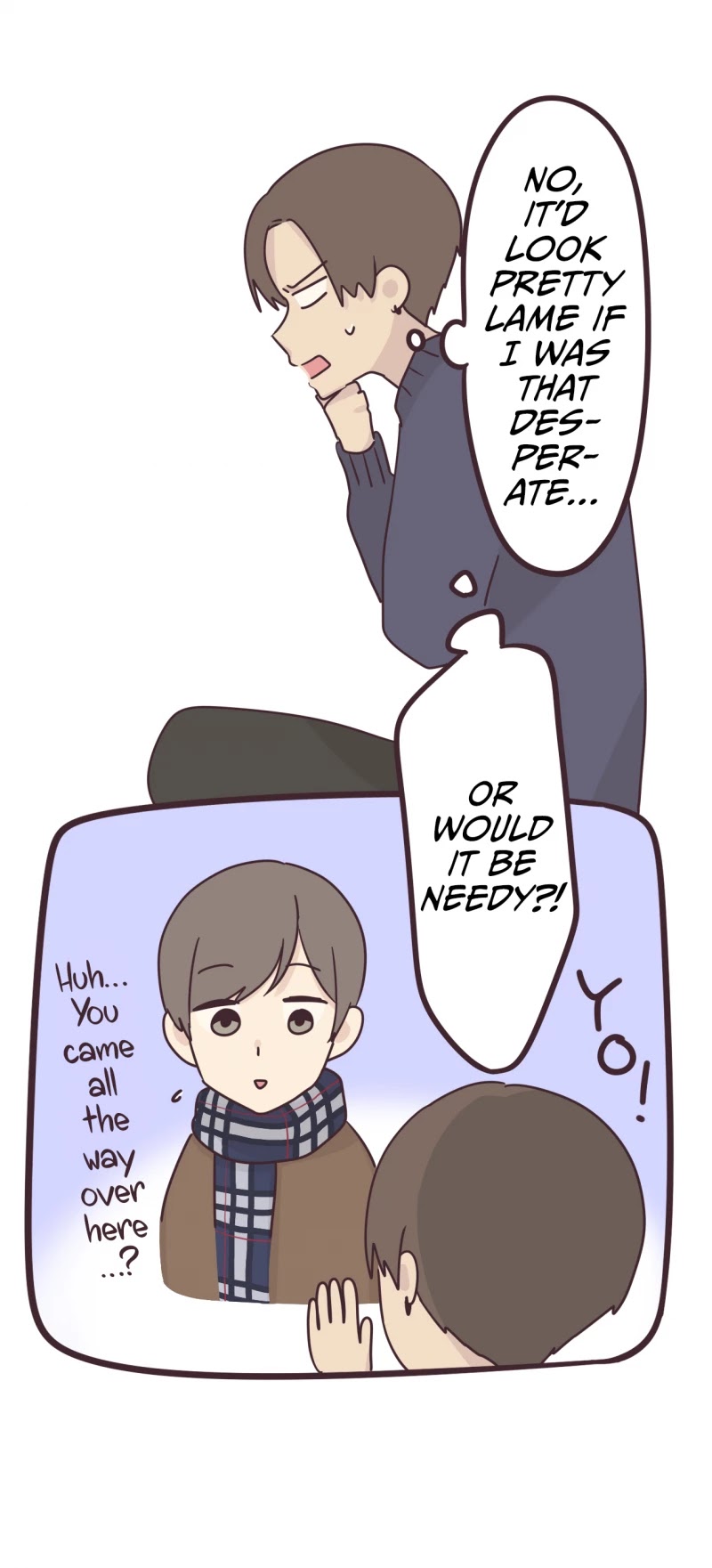 My Crossdressing Senpai Chapter 49 page 4 - Chapter 49: Snow Falls