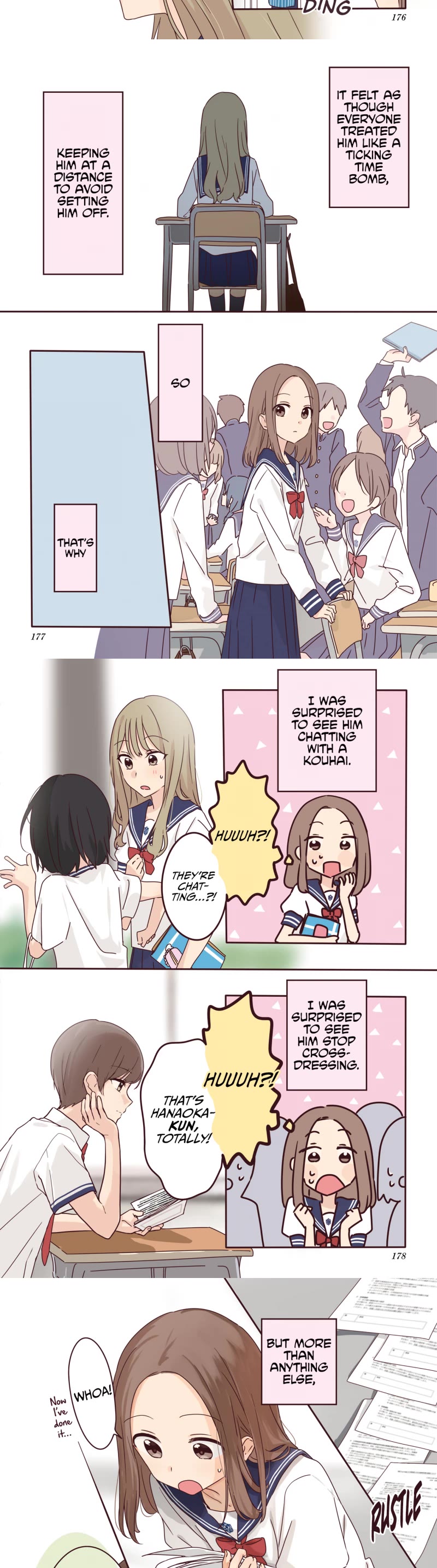 My Crossdressing Senpai Chapter 50.5 page 4 - Chapter 50.5: Volume 5 Extras