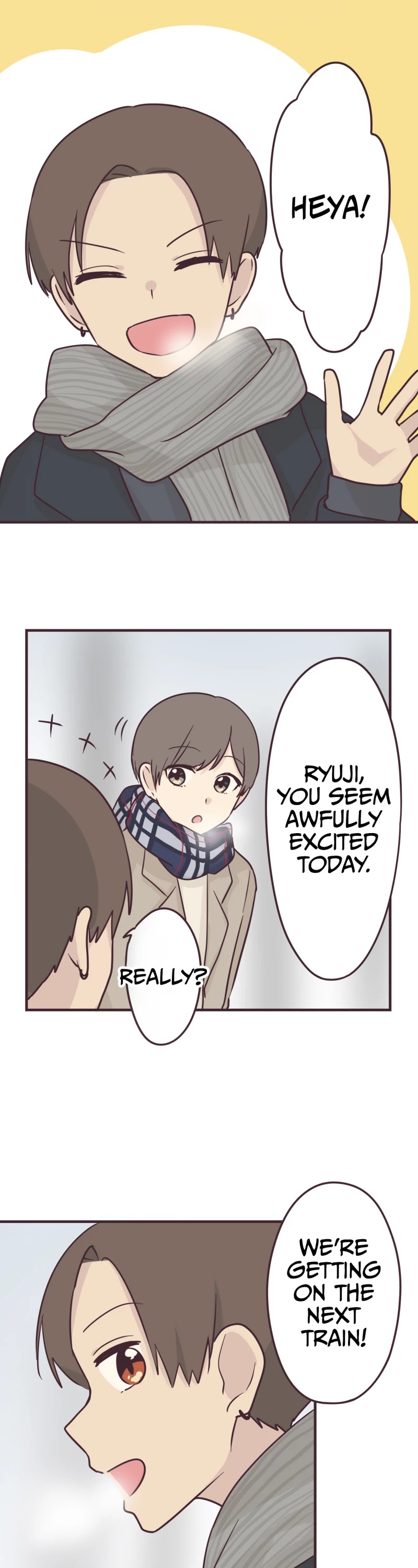 My Crossdressing Senpai Chapter 54 page 1 - Chapter 54: New Year's Eve
