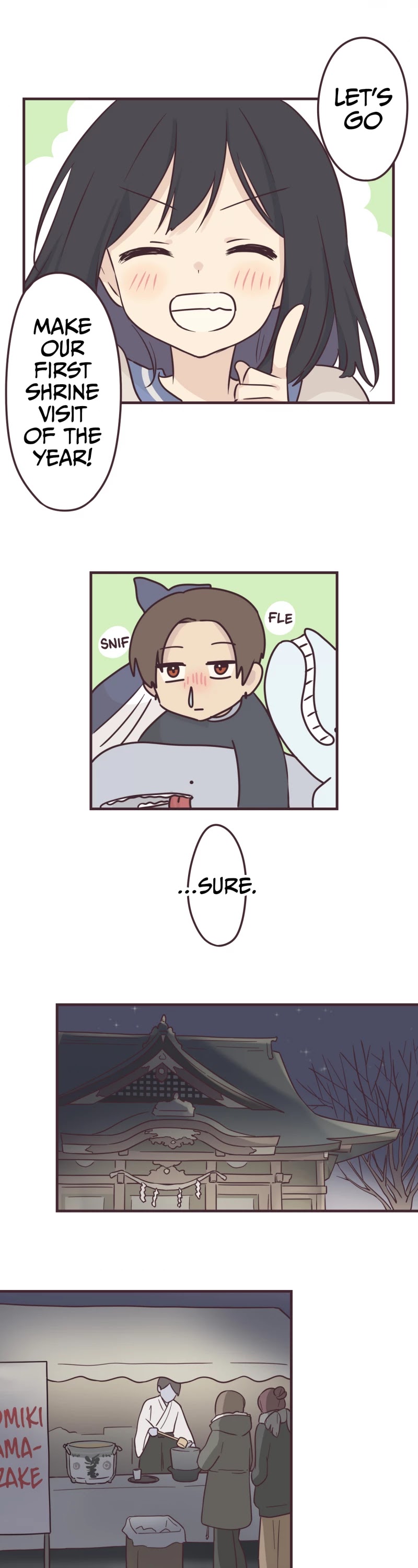 My Crossdressing Senpai Chapter 55 page 9 - Chapter 55: First Sunrise