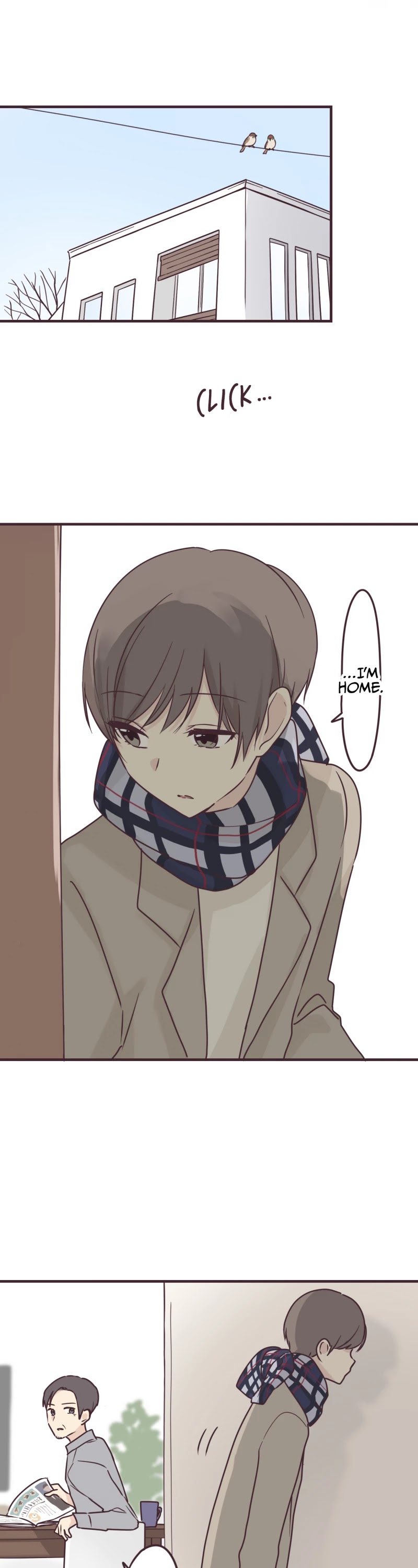 My Crossdressing Senpai Chapter 56 page 1 - Chapter 56: Thinking