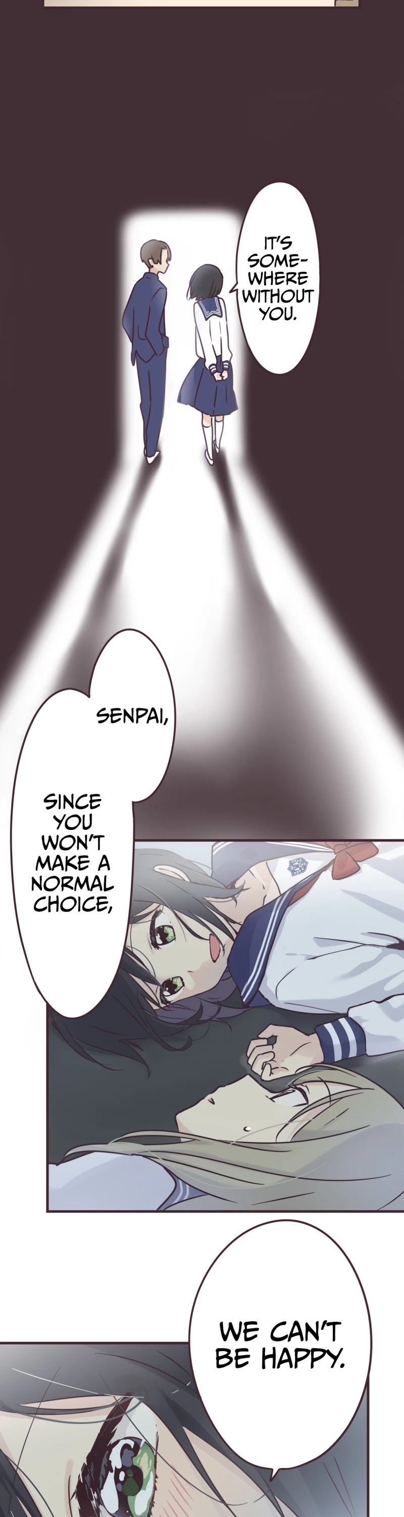 My Crossdressing Senpai Chapter 56 page 14 - Chapter 56: Thinking