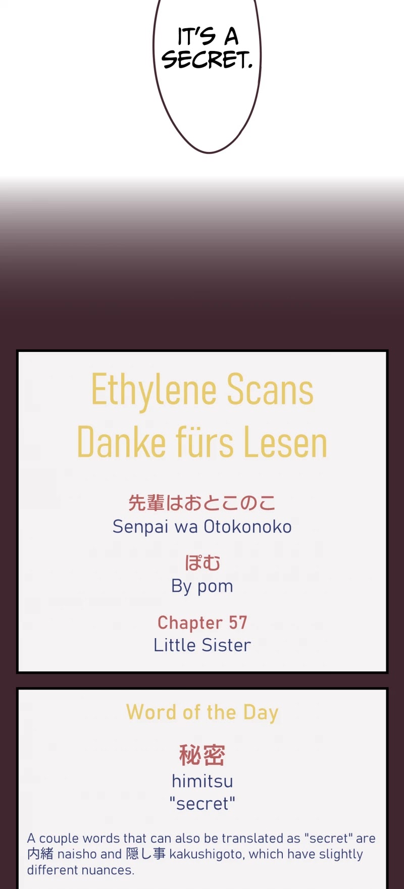 My Crossdressing Senpai Chapter 57 page 27 - Chapter 57: Little Sister