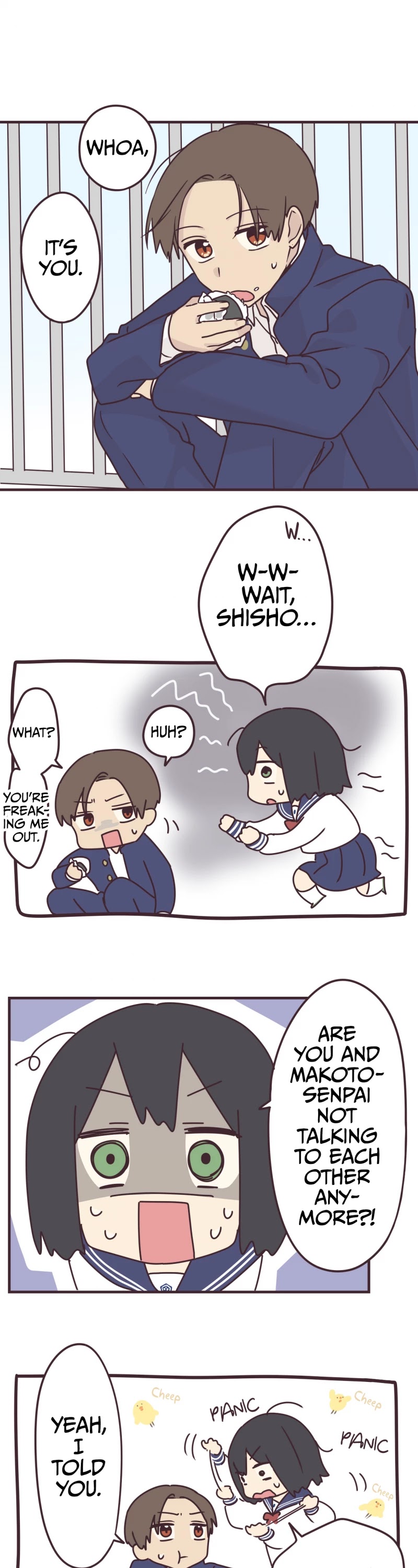 My Crossdressing Senpai Chapter 58 page 10 - Chapter 58: New Term