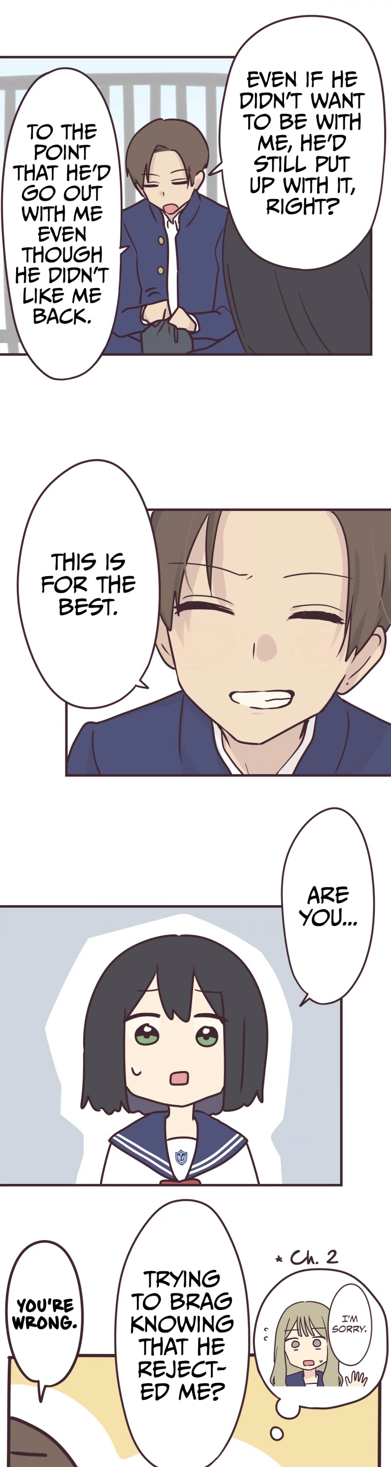 My Crossdressing Senpai Chapter 58 page 13 - Chapter 58: New Term