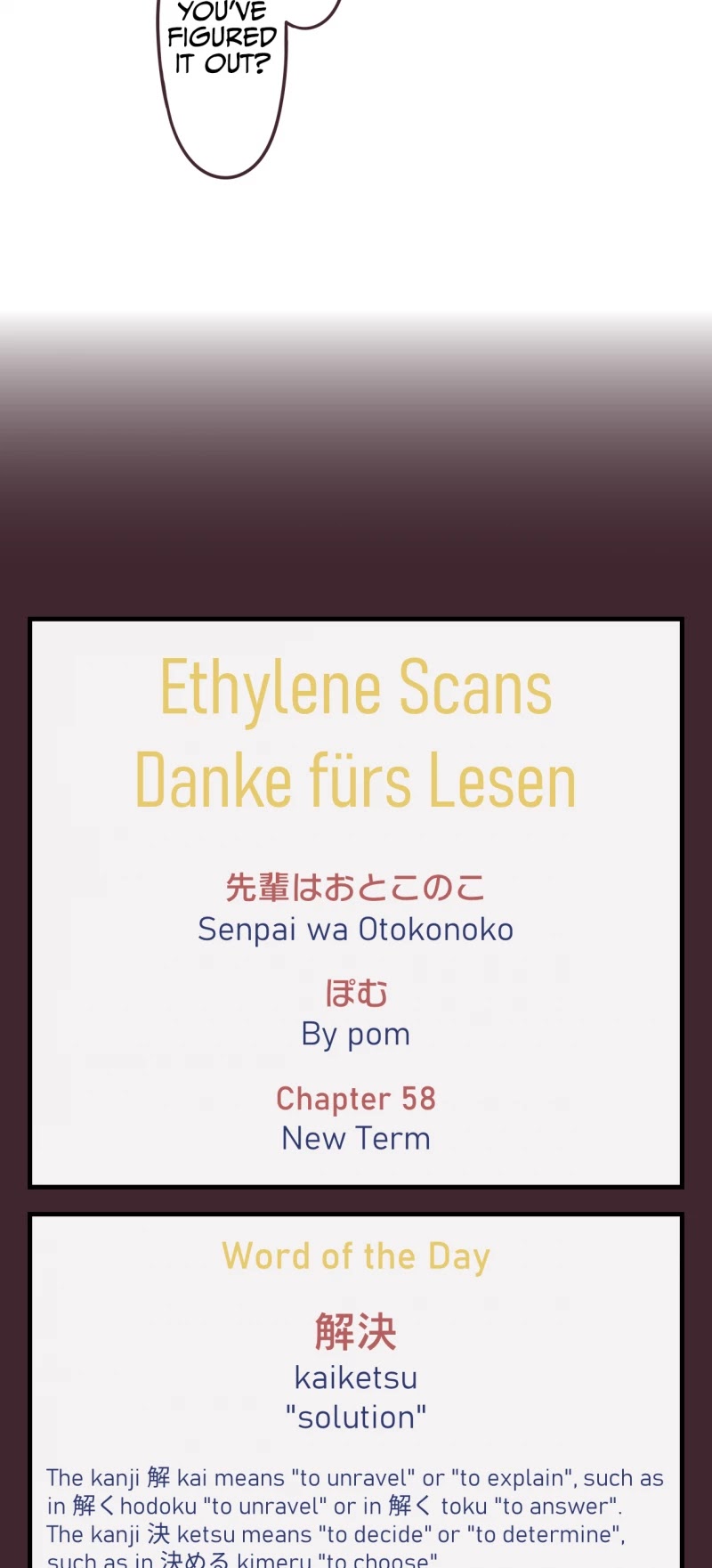 My Crossdressing Senpai Chapter 58 page 27 - Chapter 58: New Term