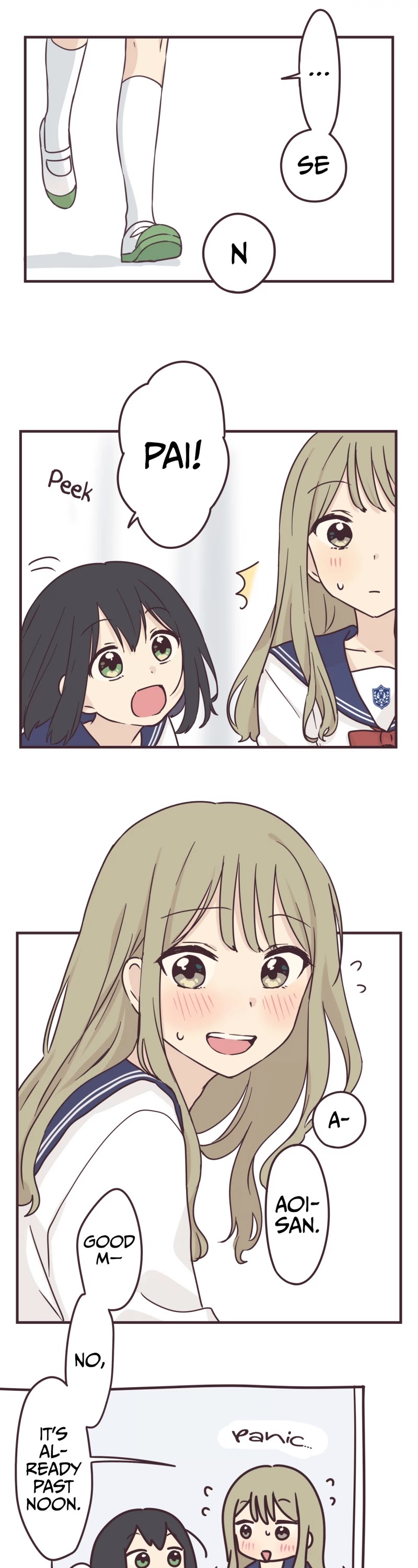 My Crossdressing Senpai Chapter 58 page 5 - Chapter 58: New Term