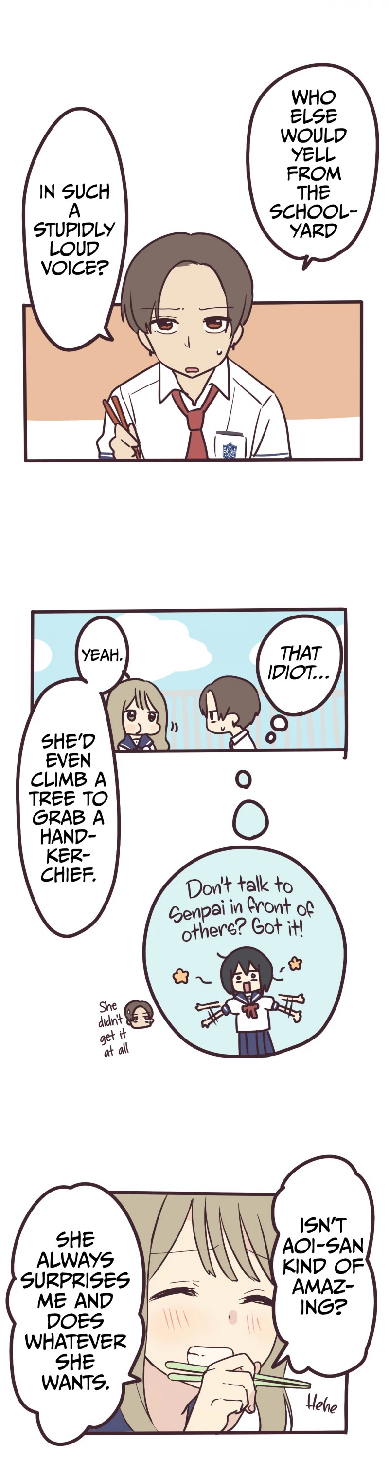 My Crossdressing Senpai Chapter 6 page 1 - Chapter 6: Shisho