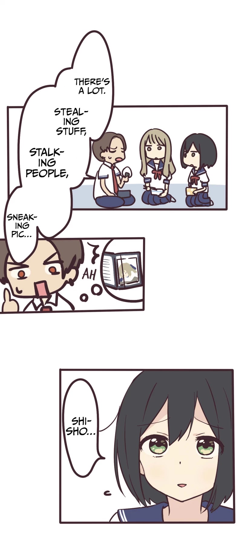 My Crossdressing Senpai Chapter 6 page 8 - Chapter 6: Shisho