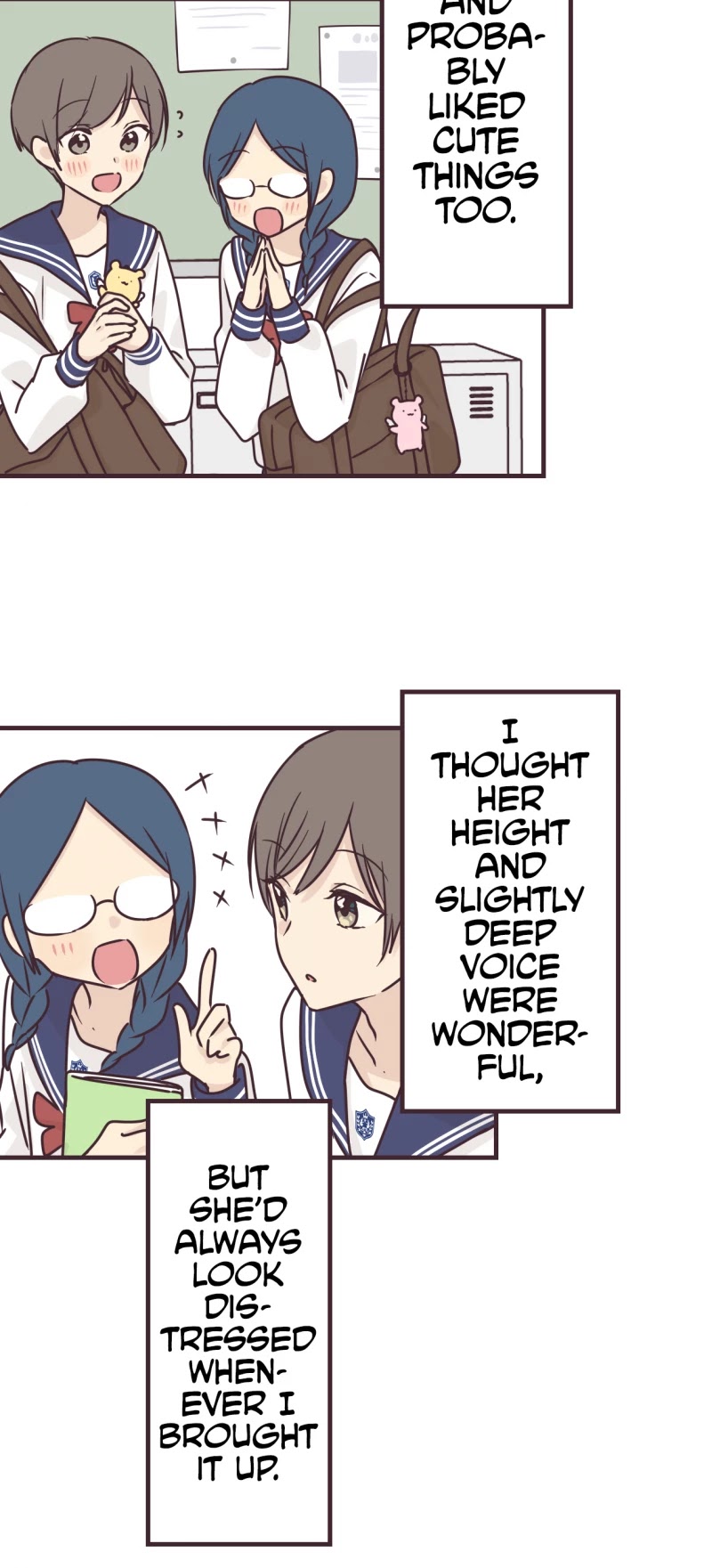 My Crossdressing Senpai Chapter 64 page 8 - Chapter 64: Friends