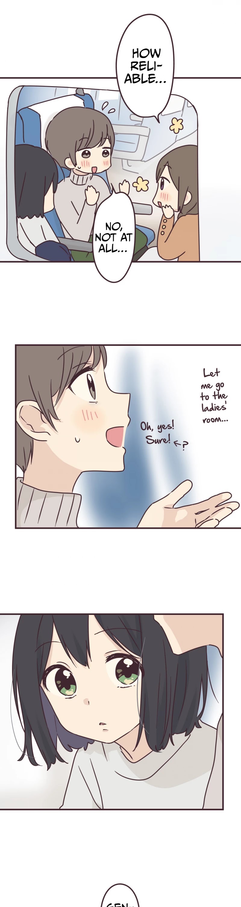 My Crossdressing Senpai Chapter 69 page 9 - Chapter 69: Traveling