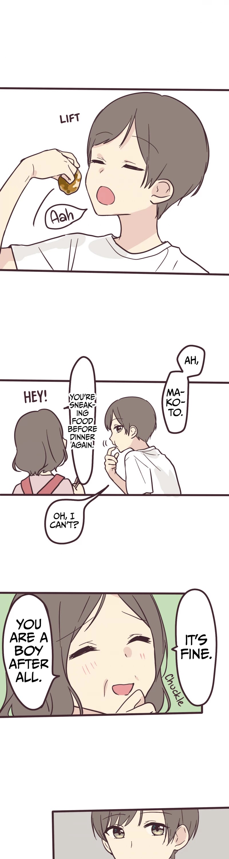 My Crossdressing Senpai Chapter 7 page 17 - Chapter 7: Secret