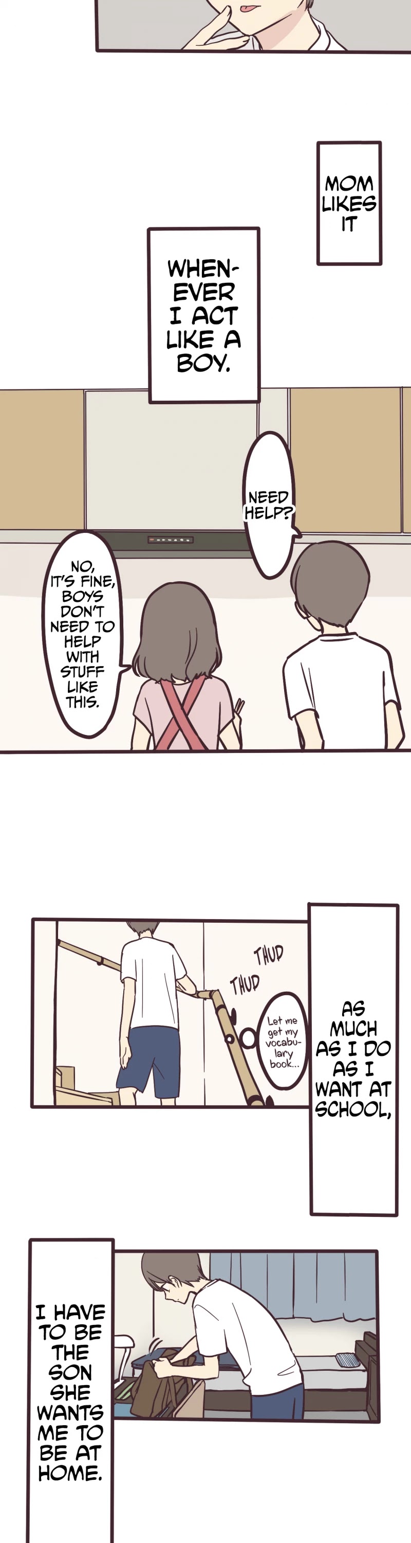 My Crossdressing Senpai Chapter 7 page 18 - Chapter 7: Secret