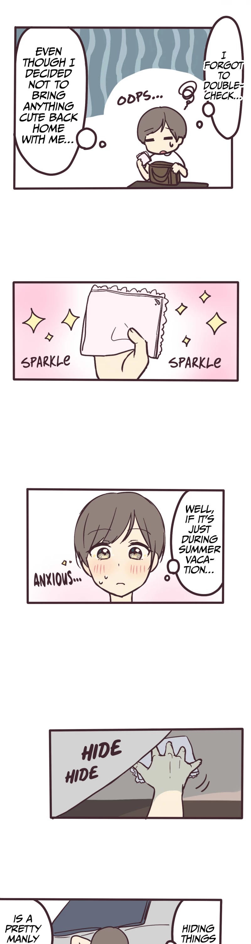 My Crossdressing Senpai Chapter 7 page 21 - Chapter 7: Secret