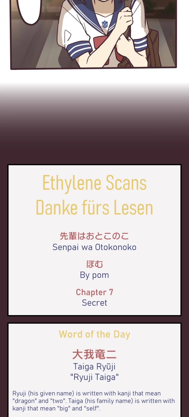 My Crossdressing Senpai Chapter 7 page 27 - Chapter 7: Secret