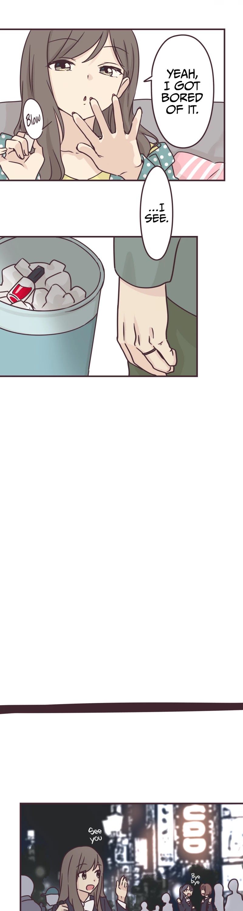My Crossdressing Senpai Chapter 70 page 9 - Chapter 70: Disgusting