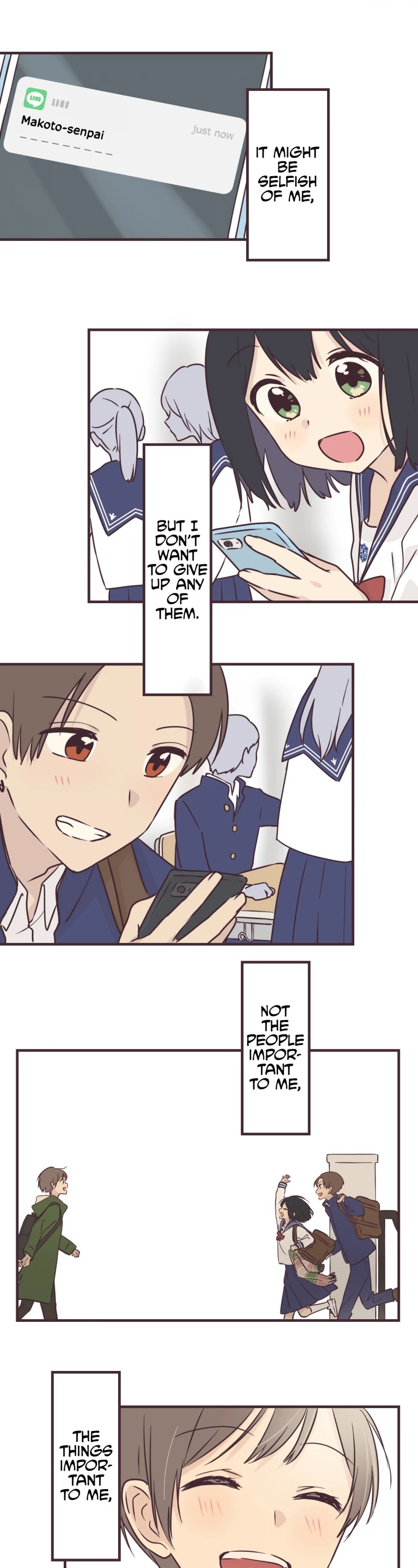 My Crossdressing Senpai Chapter 76 page 1 - Chapter 76: Return