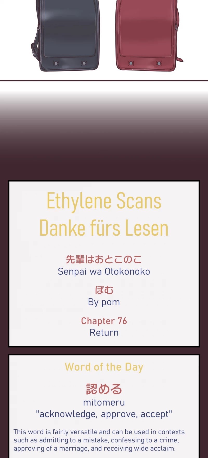 My Crossdressing Senpai Chapter 76 page 27 - Chapter 76: Return