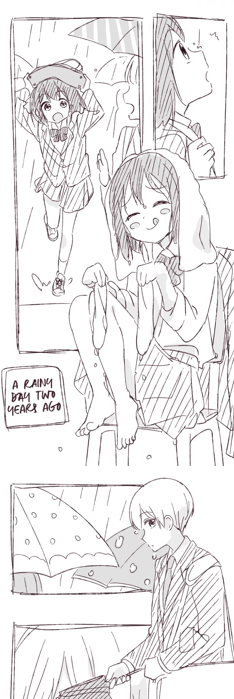 My Crossdressing Senpai Chapter 78.5 page 1 - Chapter 78.5: [Break] Illustration #8