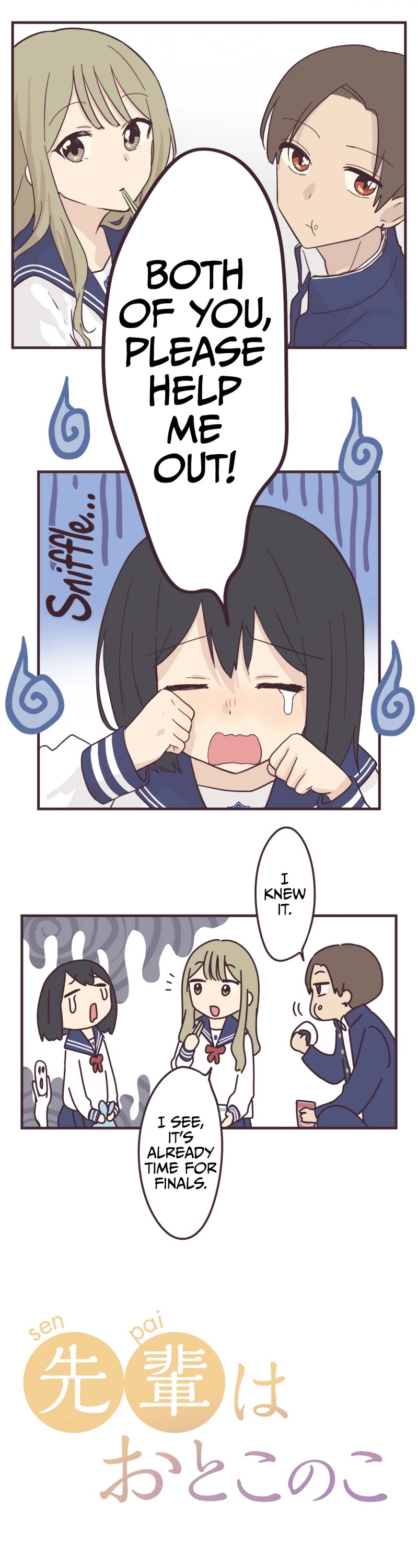 My Crossdressing Senpai Chapter 79 page 1 - Chapter 79: Together