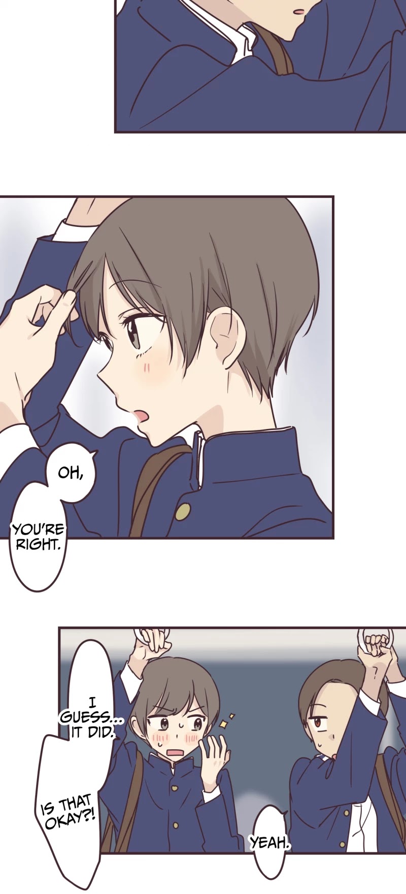 My Crossdressing Senpai Chapter 79 page 8 - Chapter 79: Together