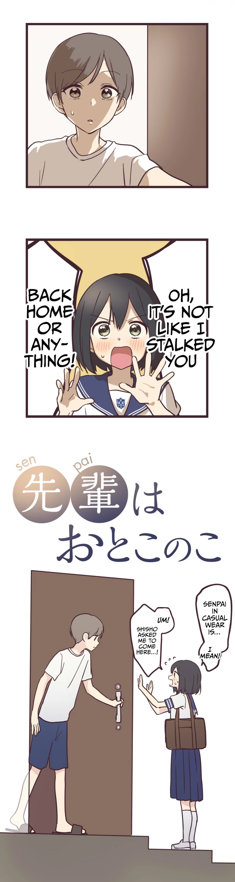 My Crossdressing Senpai Chapter 8 page 1 - Chapter 8: Fireworks