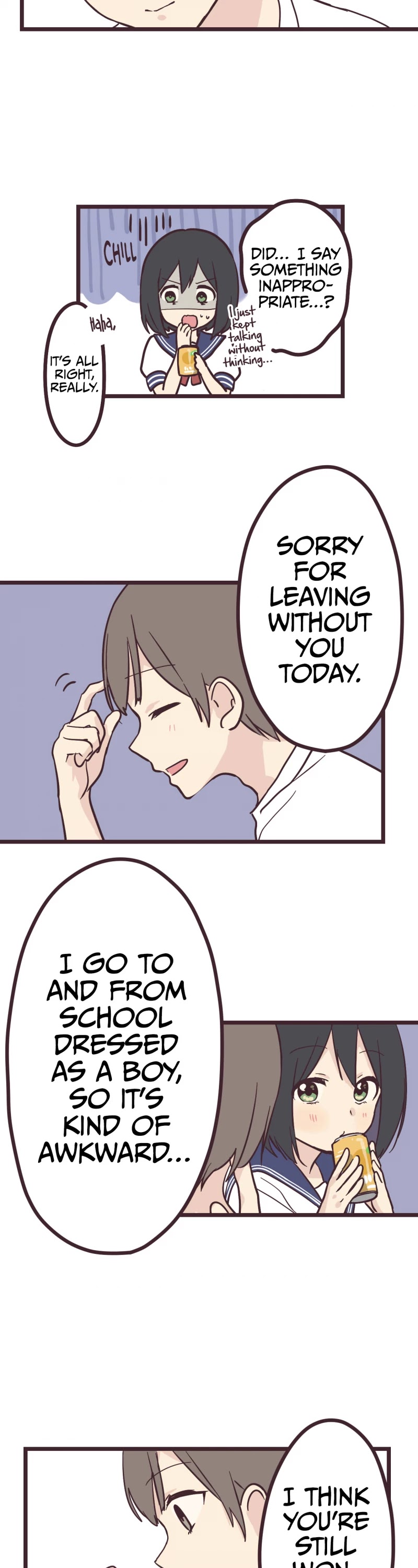 My Crossdressing Senpai Chapter 8 page 14 - Chapter 8: Fireworks