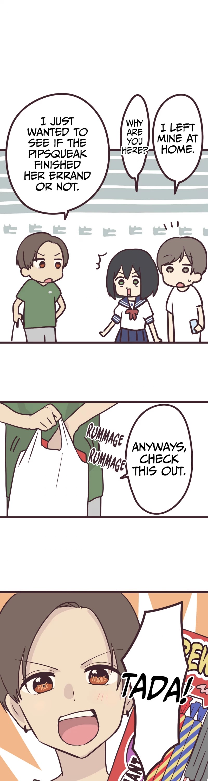 My Crossdressing Senpai Chapter 8 page 18 - Chapter 8: Fireworks