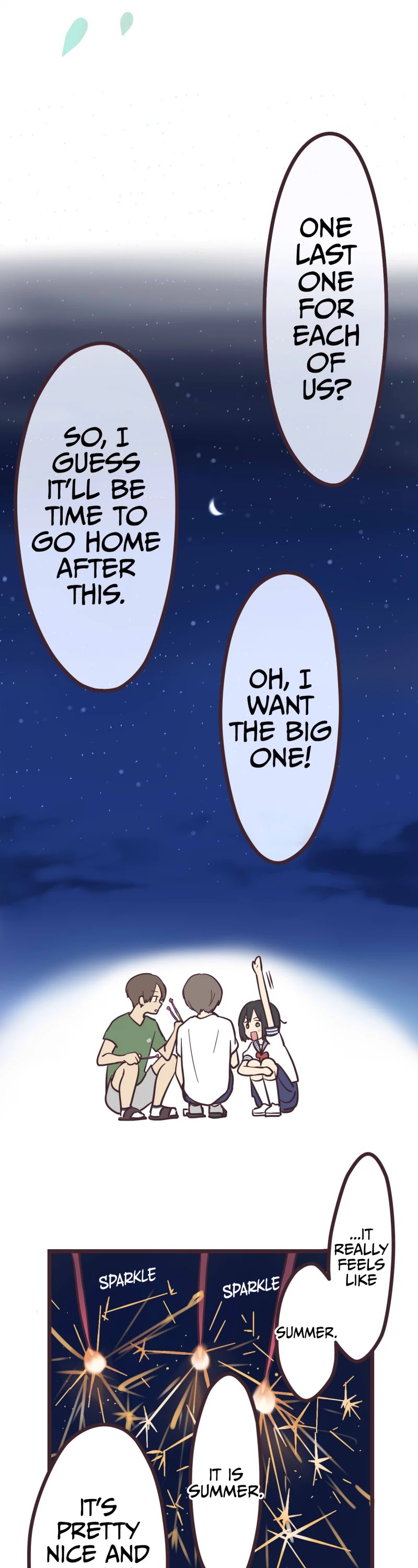 My Crossdressing Senpai Chapter 8 page 22 - Chapter 8: Fireworks