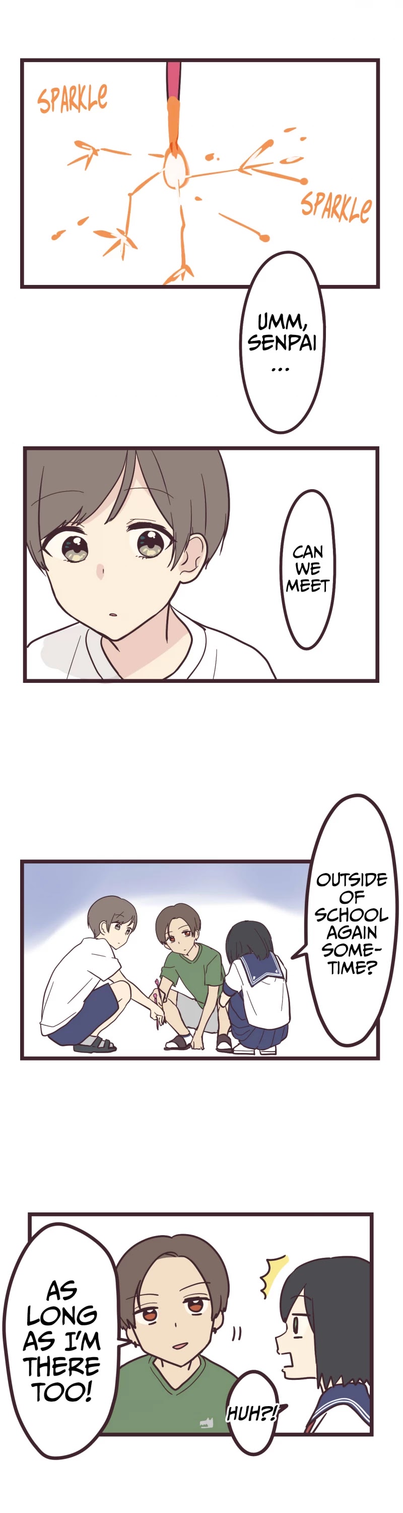 My Crossdressing Senpai Chapter 8 page 25 - Chapter 8: Fireworks