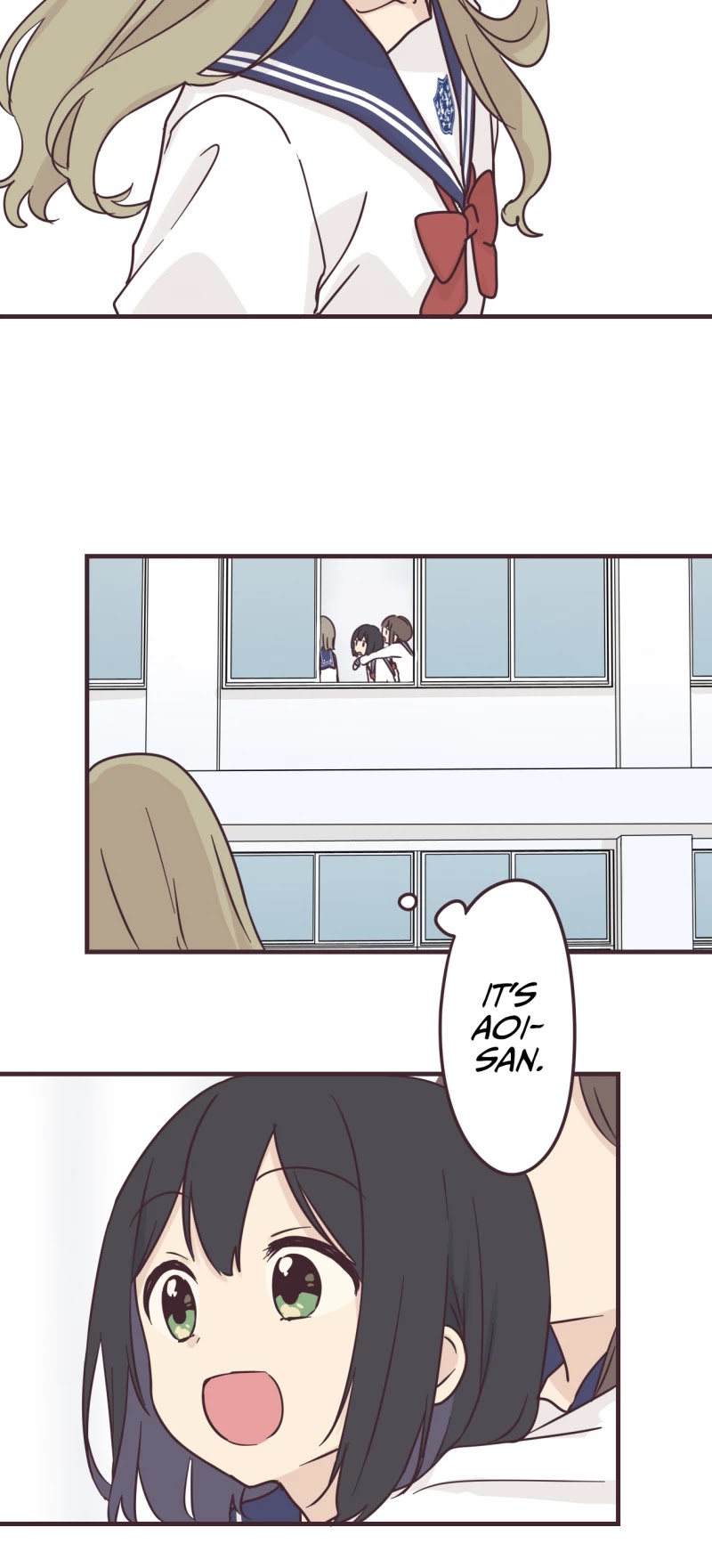 My Crossdressing Senpai Chapter 80 page 12 - Chapter 80: Over Here