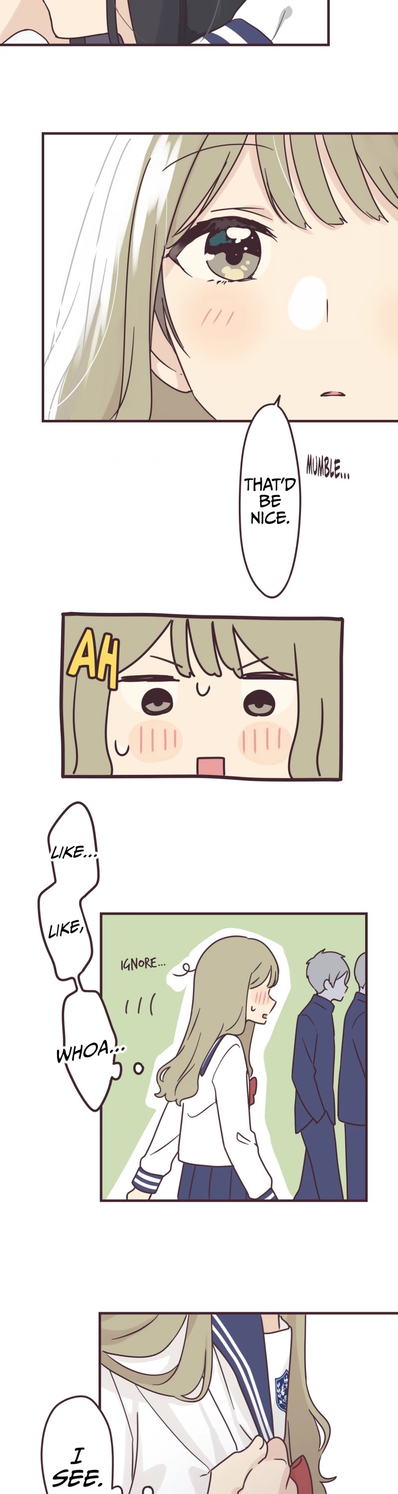 My Crossdressing Senpai Chapter 80 page 14 - Chapter 80: Over Here
