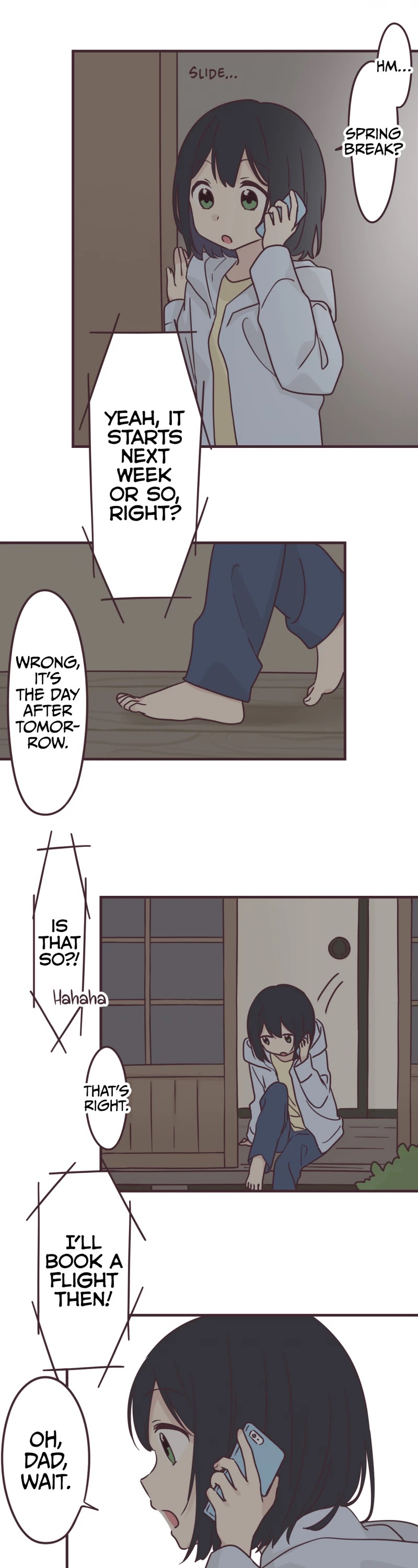 My Crossdressing Senpai Chapter 80 page 21 - Chapter 80: Over Here