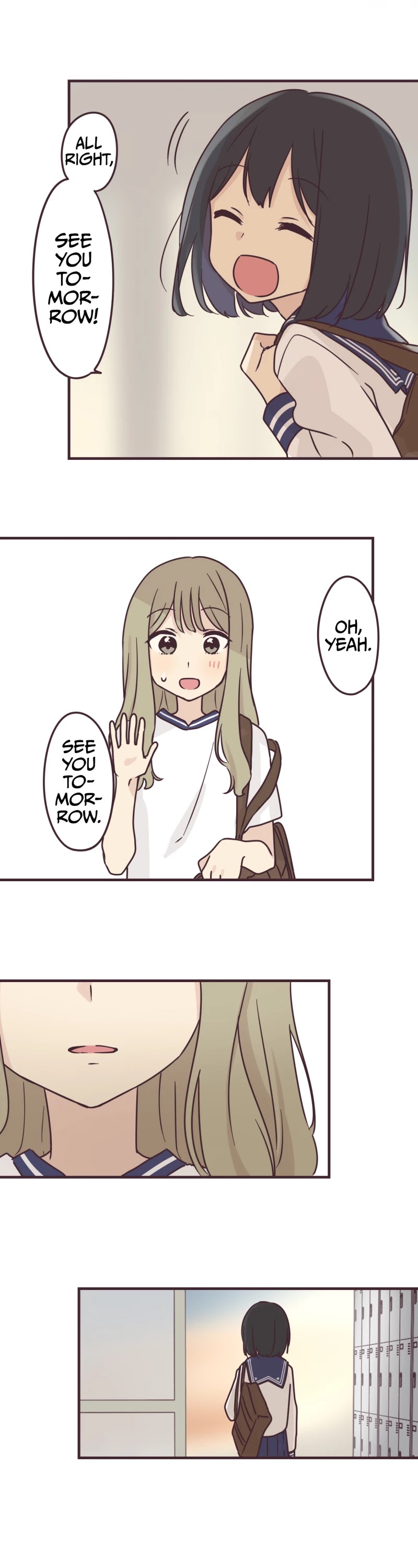 My Crossdressing Senpai Chapter 88 page 13 - Chapter 88: The Way Home