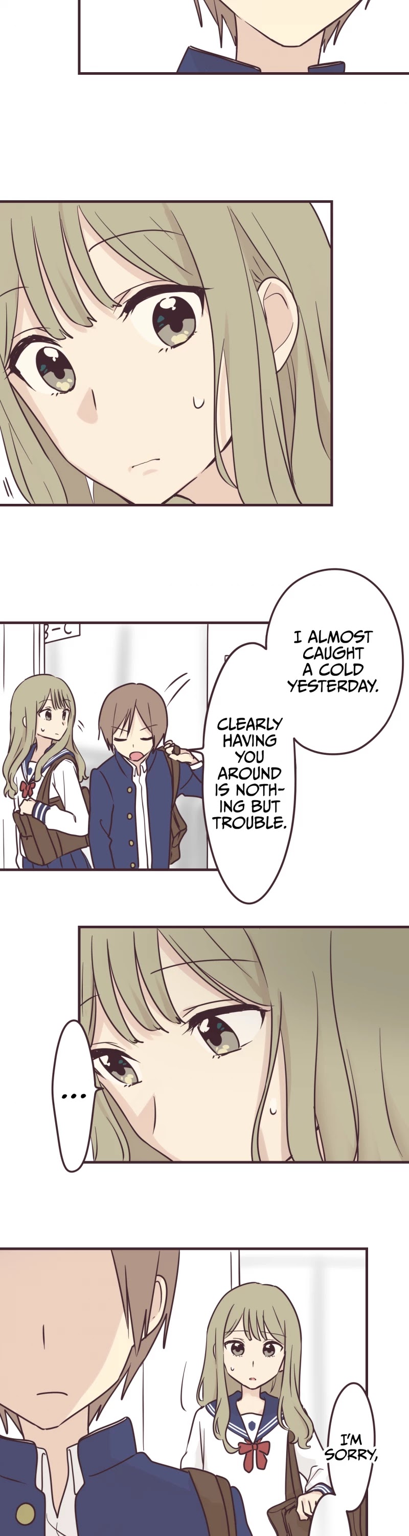 My Crossdressing Senpai Chapter 88 page 2 - Chapter 88: The Way Home